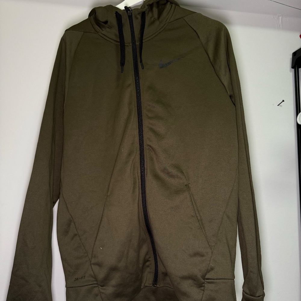 Nike Green Fleece Hoodie